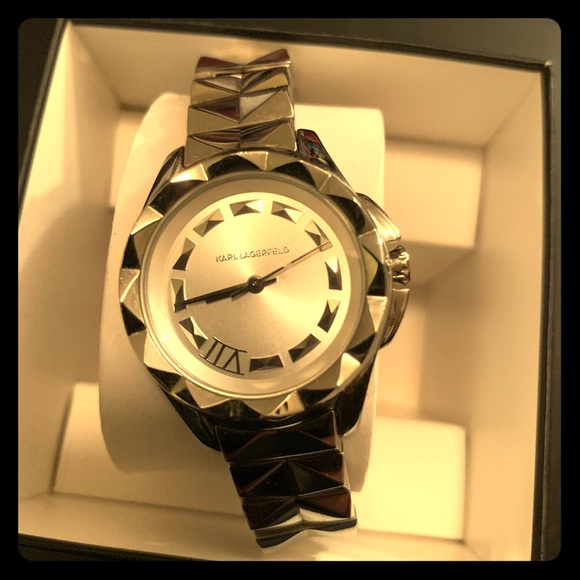 Karl Lagerfeld Jewelry - NIB Smoke Gray Color Women’s Watch